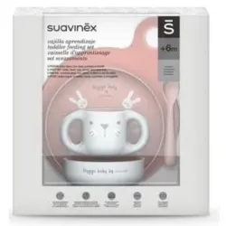 Vajilla inf mantel-bol-plato-taza-cuchara nina +6m