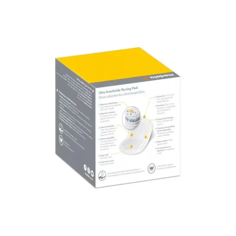 Medela discos absorbentes desechables safe y dry ultra thin 30uds | Farmacia Barata