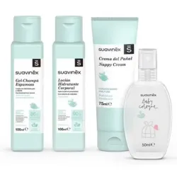 Suavinex pack neceser tela baby care essentials rosa + 4 productos | Farmacia Barata Suavinex pack neceser tela baby care essentials rosa + 4 productos | Farmacia Barata