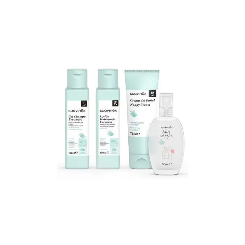 Suavinex pack neceser tela baby care essentials rosa + 4 productos | Farmacia Barata Suavinex pack neceser tela baby care essentials rosa + 4 productos | Farmacia Barata