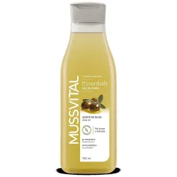 Mussvital essentials gel baño aceite de oliva 750 ml