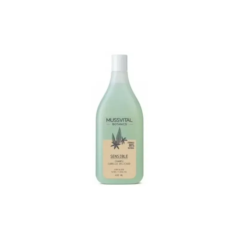 Mussvital dermactive cabello sensible champú dermocalmante 400ml | Farmacia Barata