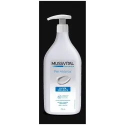 Mussvital dermactive loción emoliente piel atópica 750ml