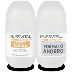 Mussvital dermactive desodorante nature 2x75ml