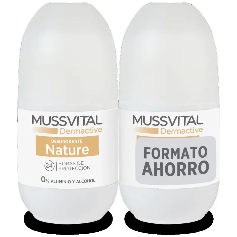Mussvital dermactive desodorante nature 2x75ml | Farmacia Barata Mussvital dermactive desodorante nature 2x75ml | Farmacia Barata