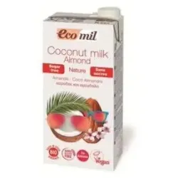 Ecomil bebida de coco y almendra 1lt 6uds. bio s/a