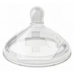Chicco® tetina step up 3 silicona boca ancha flujo rápido 2uds