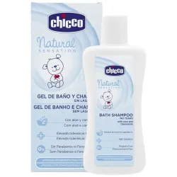 Natural sensation gel de baño y champú chicco 200ml