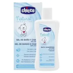 Natural sensation gel de baño y champú chicco 200ml | Farmacia Barata
