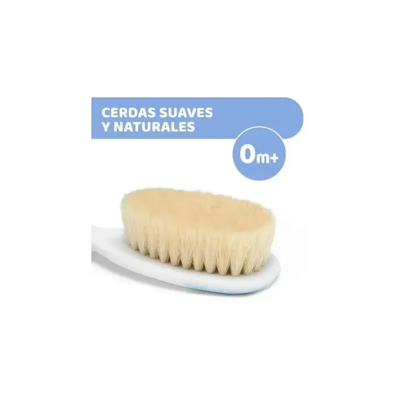 Chicco® cepillo azul 1ud + peine azul 1ud | Farmacia Barata