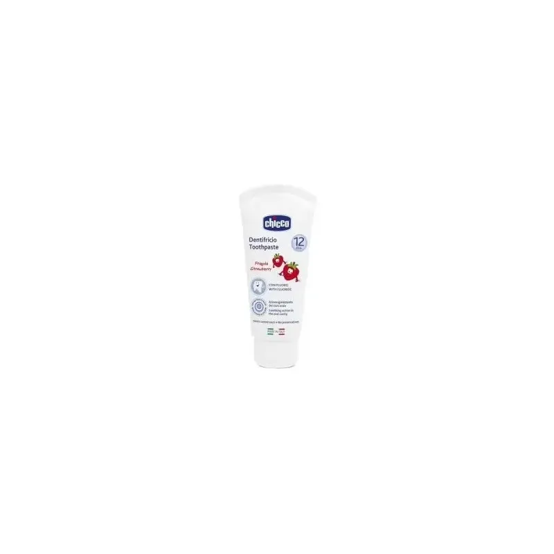 Chicco pasta de dientes 1-5 años fresa 50ml | Farmacia Barata