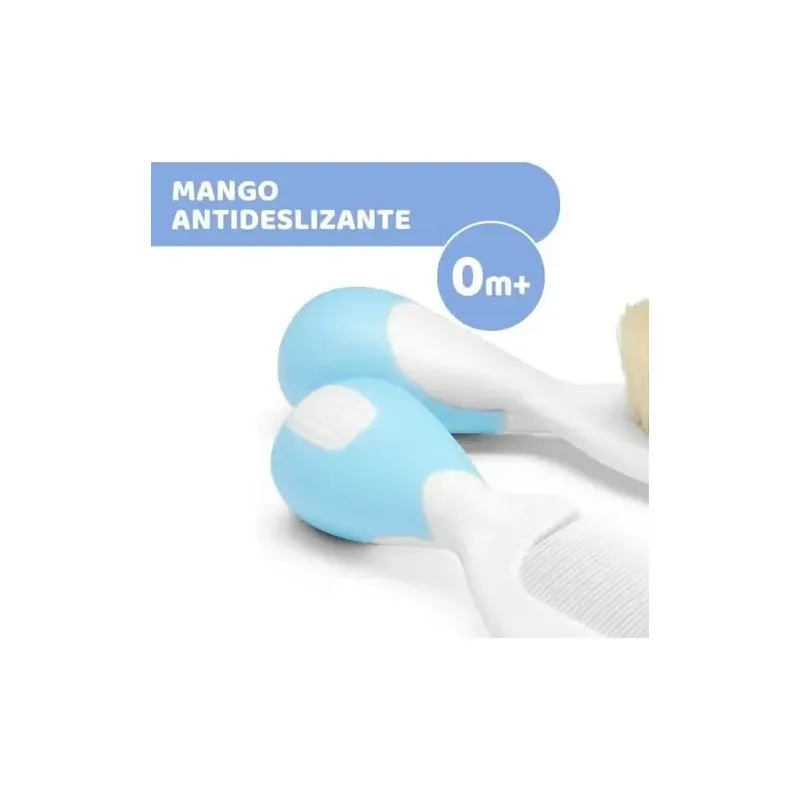 Chicco® cepillo azul 1ud + peine azul 1ud | Farmacia Barata
