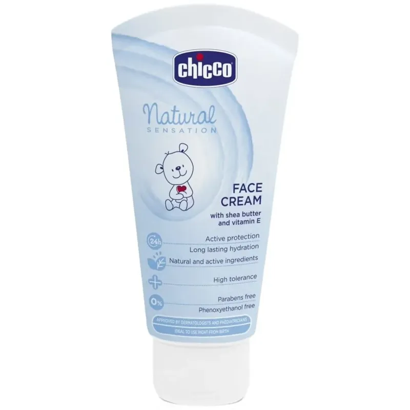 Chicco natural sensation crema facial bebé 50ml | Farmacia Barata