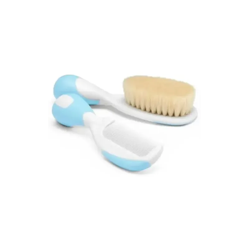 Chicco® cepillo azul 1ud + peine azul 1ud | Farmacia Barata