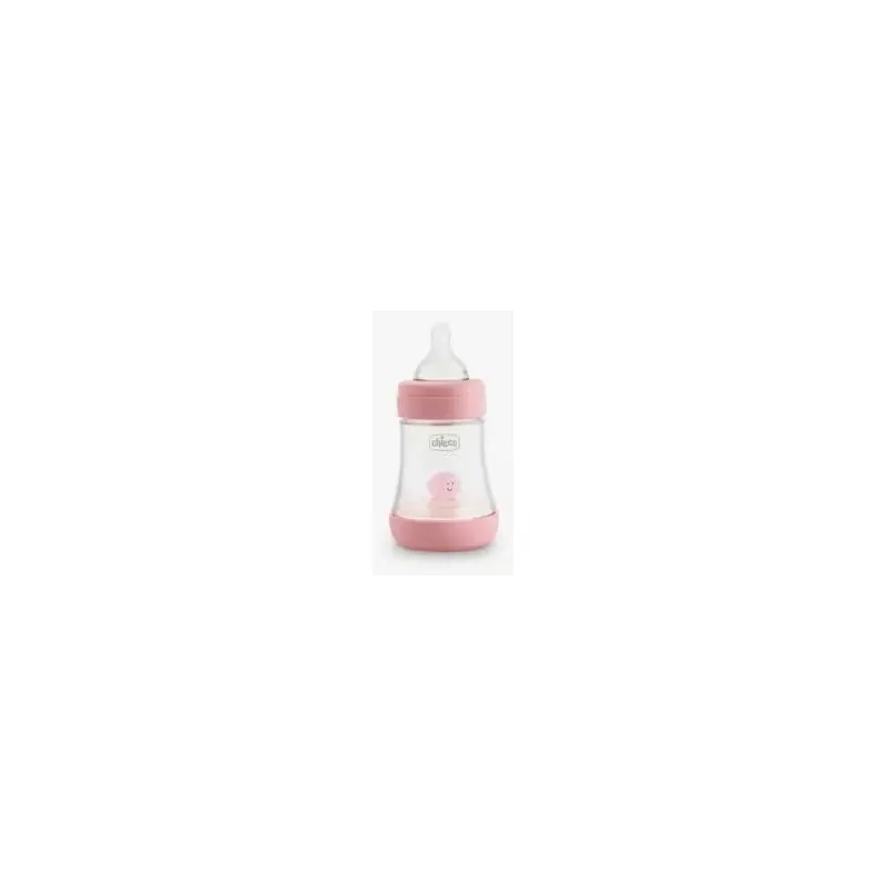 Biberon perfect5 0 m + 150 ml sil rosa | Farmacia Barata