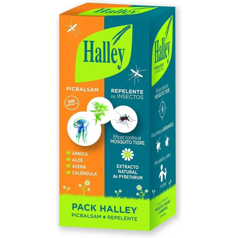 Halley picbalsam 40ml + halley repelente de insectos 150ml | Farmacia Barata