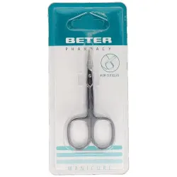 Beter tijera manicura pieles cromada recta profesional