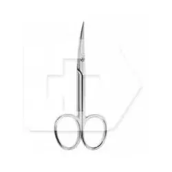 Beter tijera uñas cromada curva manicura 1ud | Farmacia Barata