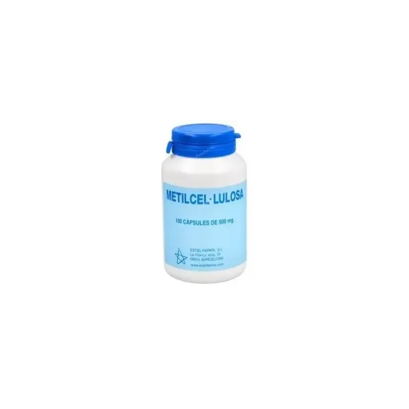Estel farma metilcel-lulosa 500mg 100caps | Farmacia Barata