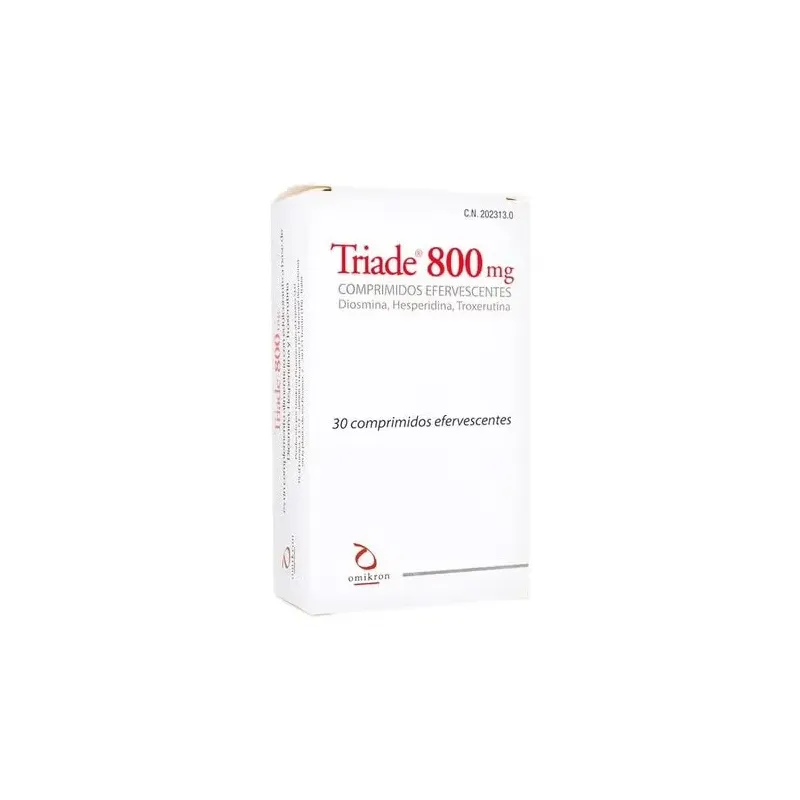 Triade 800mg 30comp efervescentes | Farmacia Barata
