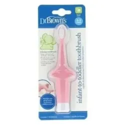 Cepillo de dientes bebe niño rosa 0-3 años | Farmacia Barata