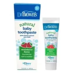 Pasta dental infantil natural fresa 0-3 años 40gr