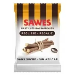 Sawes pastillas balsámicas sin azúcar sabor regaliz con vitamina c en bolsa 50g | Farmacia Barata Sawes pastillas balsámicas sin azúcar sabor regaliz con vitamina c en bolsa 50g | Farmacia Barata