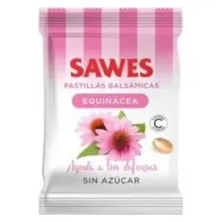 Sawes pastillas balsámicas sin azúcar sabor equinácea con vitamina c en bolsa 50g | Farmacia Barata