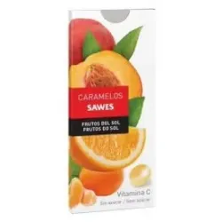 Sawes caramelos balsámicos sin azúcar sabor frutos del sol con vitamina c en blister 22g | Farmacia Barata Sawes caramelos balsámicos sin azúcar sabor frutos del sol con vitamina c en blister 22g | Farmacia Barata