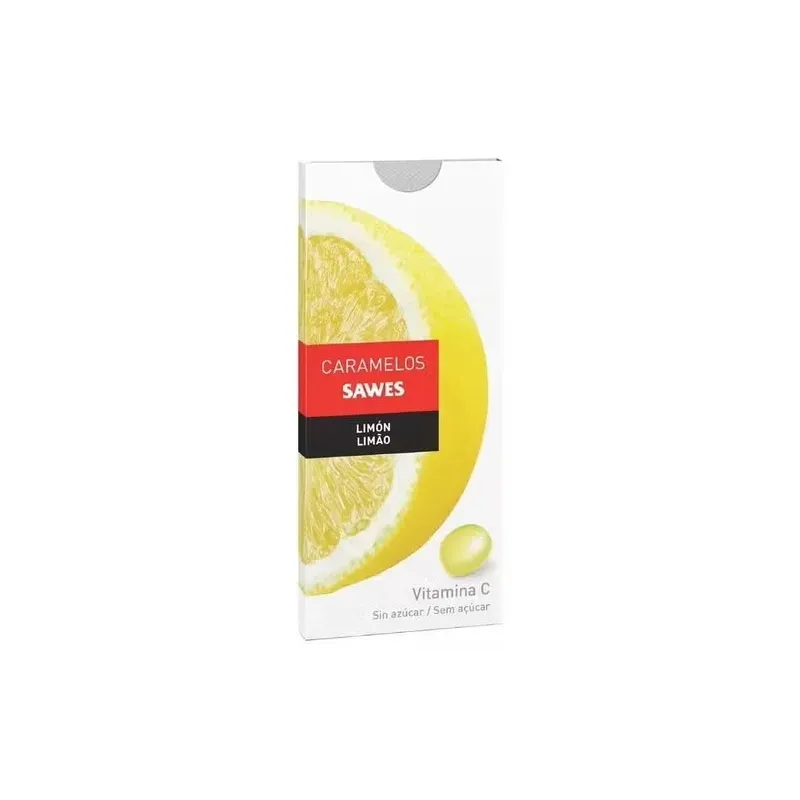 Sawes caramelos balsámicos sin azúcar sabor limón con vitamina c en blister 22g | Farmacia Barata Sawes caramelos balsámicos sin azúcar sabor limón con vitamina c en blister 22g | Farmacia Barata