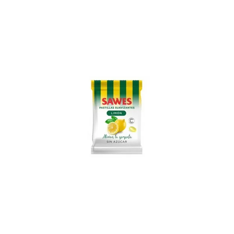 Sawes caramelos balsámicos sin azúcar sabor limón con vitamina c en blister 22g | Farmacia Barata Sawes caramelos balsámicos sin azúcar sabor limón con vitamina c en blister 22g | Farmacia Barata
