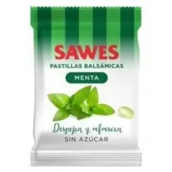 Sawes caramelos sin azúcar menta 50g