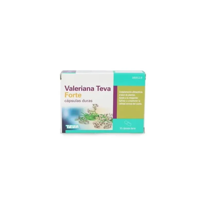 Valeriana teva 450mg 30caps | Farmacia Barata
