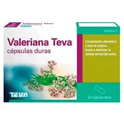 Valeriana teva 60 capsulas duras