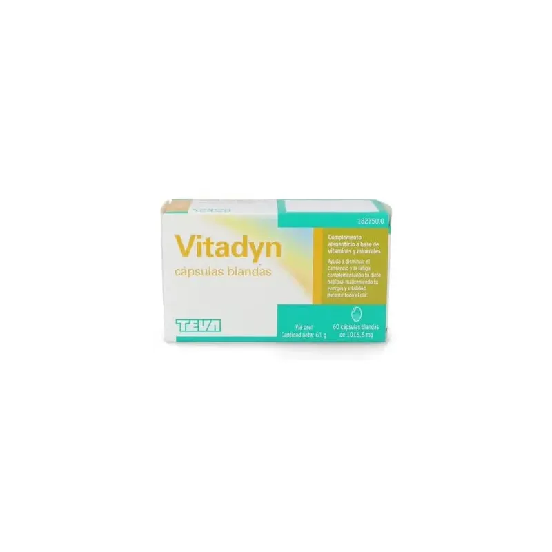Vitadyn 60 caps blandas | Farmacia Barata Vitadyn 60 caps blandas | Farmacia Barata