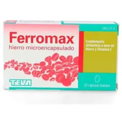 Ferromax hierro microencapsulado 30cáps