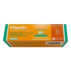 Vitactiv 15comp efervescentes | Farmacia Barata