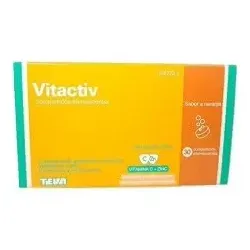 Vitactiv 30comp efervescentes | Farmacia Barata