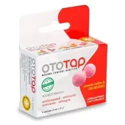 Tapon oido ototap cera recubierta de algodón 6un