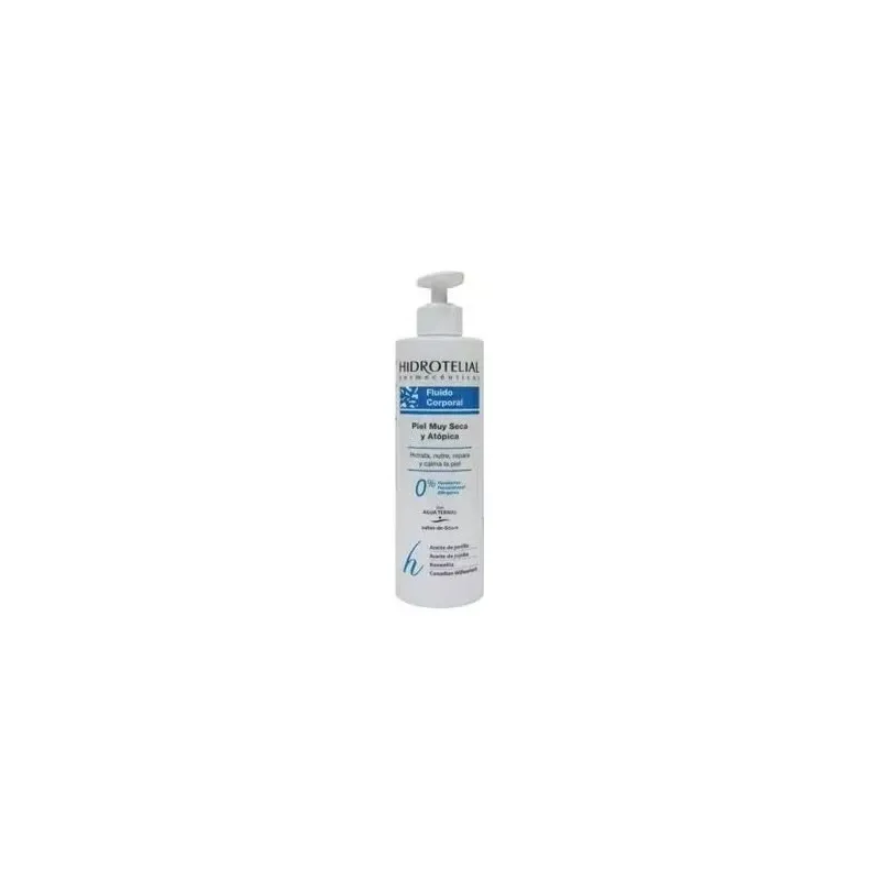 Hidrotelial fluido corporal piel muy seca y atópica 500ml | Farmacia Barata
