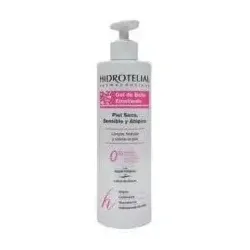 Hidrotelial Gel de Baño Emoliente Piel Seca y Atópica, 500 ml