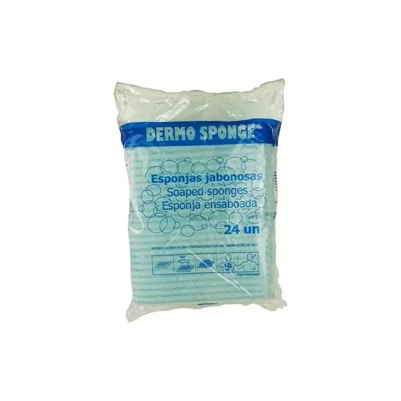 Dispobaño dermo esponja 24 esponjas | Farmacia Barata