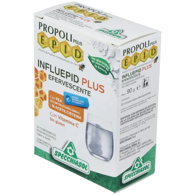 Propoli plus epid influepid effervescente 20comp. 2 | Farmacia Barata Propoli plus epid influepid effervescente 20comp. 2 | Farmacia Barata