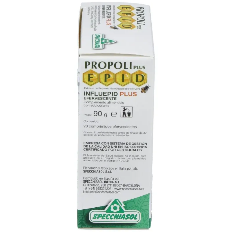 Propoli plus epid influepid effervescente 20comp. 2 | Farmacia Barata Propoli plus epid influepid effervescente 20comp. 2 | Farmacia Barata