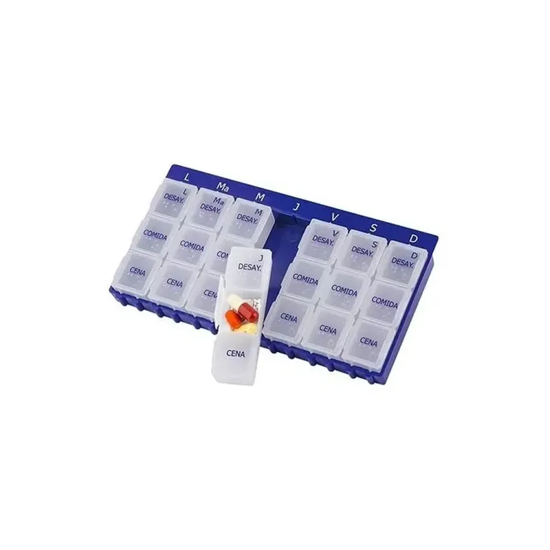 Pastillero semanal 3 tomas (f-s3) | Farmacia Barata