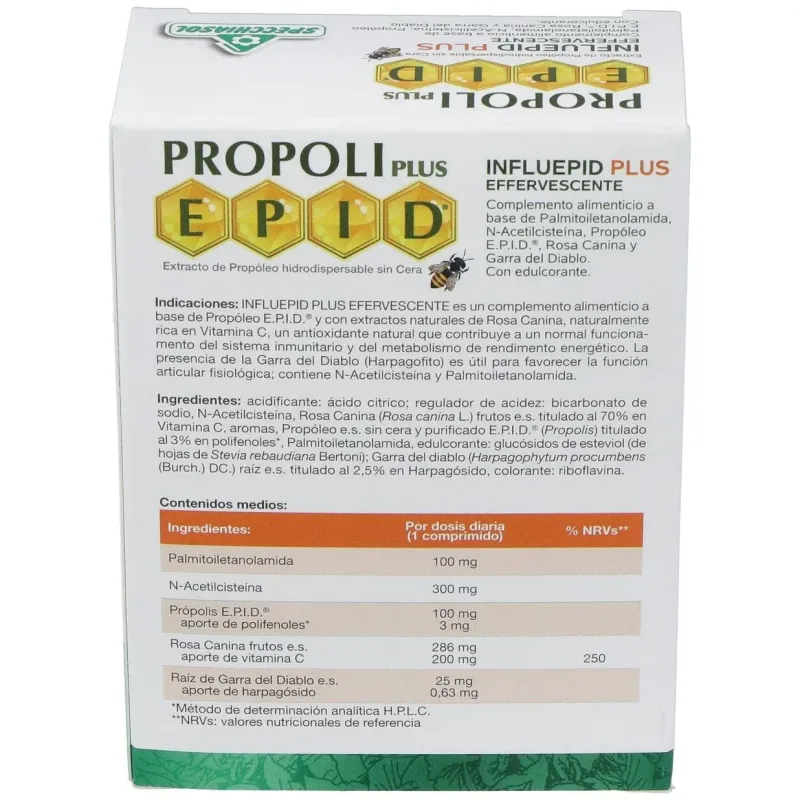 Propoli plus epid influepid effervescente 20comp. 2 | Farmacia Barata Propoli plus epid influepid effervescente 20comp. 2 | Farmacia Barata