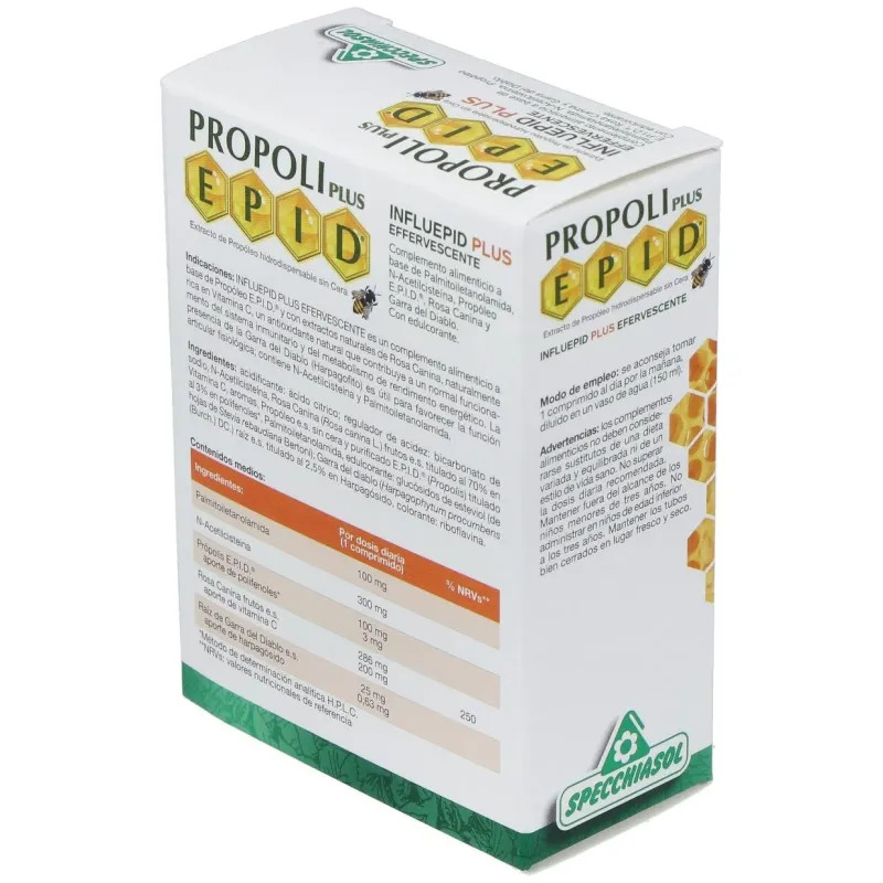 Propoli plus epid influepid effervescente 20comp. 2 | Farmacia Barata Propoli plus epid influepid effervescente 20comp. 2 | Farmacia Barata