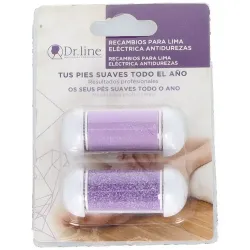 Dr line recambio rodillos lima eléctrica 1ud