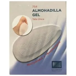 Llopar almohadilla metatarsal gel trasparente