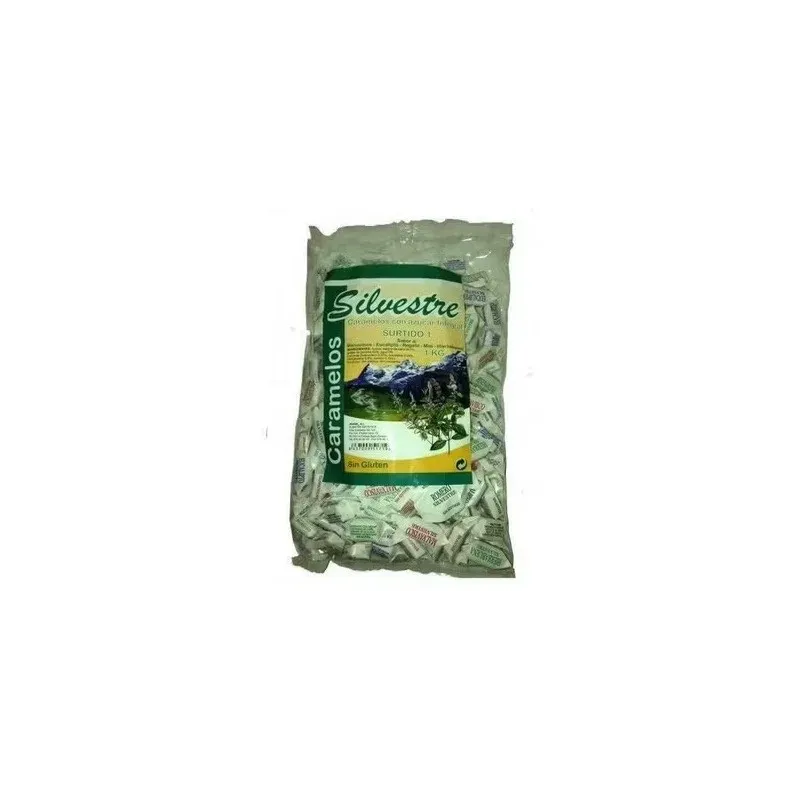 Caramelos de eucalipto azucar de caña 1kg | Farmacia Barata